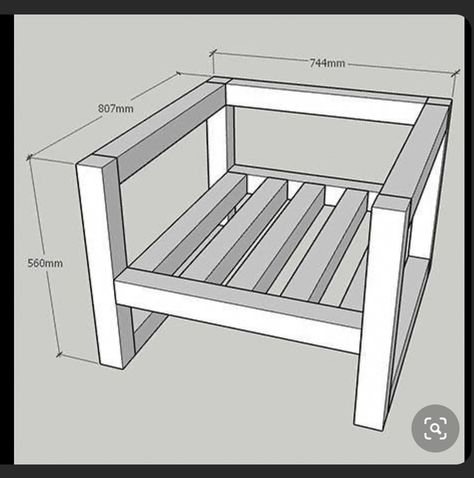 Kursi Outdoor, Diy Holz, Funky Painted Furniture, Diy Chair, Diy Furniture Table, Woodworking Furniture, Modern Diy, Diy Patio Furniture, Metal Furniture