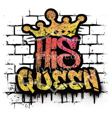 Graffiti Logo His Queen Her King Wallpaper, Wallpaper Iphone Graffiti, Drawing Ideas Graffiti, Graffiti Art Drawing Ideas, Graffiti Logo Design, Graffiti Art Drawings, His Queen Her King, Alphabet Graffiti, Beast Movie