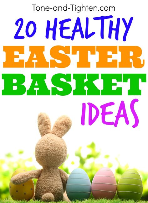 Healthy Easter Basket Ideas Healthy Easter Basket Ideas, Healthy Easter Basket, Healthy Easter Treats, Easter Basket Crafts, Candy Easter Basket, Chocolate Bunnies, Healthy Easter, Candy Egg, Healthy Holiday Recipes