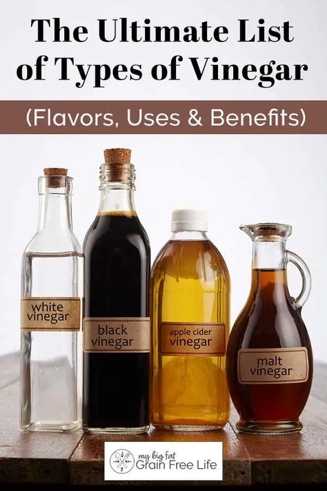 The Ultimate List of Types of Vinegar (Uses & Benefits) Benefits Of Vinegar, Vinegar Health Benefits, Healthy Condiments, Keto Basics, Plum Vinegar, Cider Vinegar Benefits, Types Of Vinegar, Flavored Vinegars, Vinegar Benefits