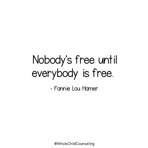 We have to remember that true freedom only exists when everyone is free. On this Juneteenth, let's take a moment to reflect on the importance of fighting for the freedom of all. 🙌 #blacklivesmatter #freedom #happyjuneteenth Discipline Equals Freedom Tattoo, If It’s Out Of Your Hands It Deserves Freedom, Anarchy Quotes Freedom, Freedom Isnt Free Quotes, Fannie Lou Hamer, Revolution Quotes, Quotes About Freedom Be Free, Budget Quotes, Debt Free Quotes