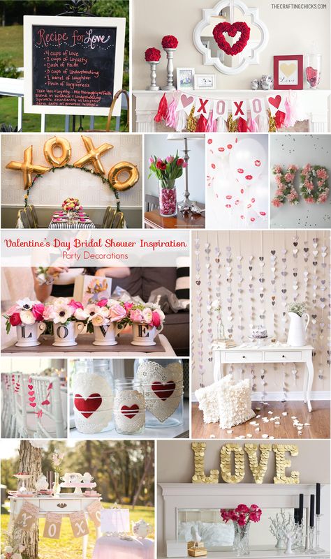 Valentine's Day Bridal Shower Inspiration February Wedding Shower Themes, Bridal Shower Valentines, Valentines Theme Bachelorette Party, Valentines Day Bridal Shower Ideas, Valentines Themed Bridal Shower Ideas, Valentines Bridal Shower Theme, February Bridal Shower Themes, Valentine’s Day Bridal Shower Theme, Valentine Bridal Shower Ideas