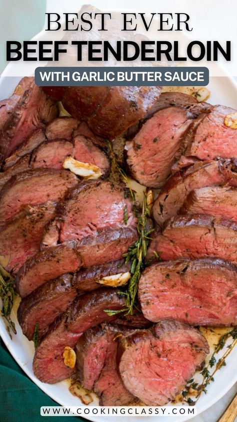 Slow Roasted Filet Of Beef Ina Garten, Best Ever Beef Tenderloin, How To Cook Whole Beef Tenderloin, Beef Tenderloin Butter Rub, Beef Tenderloin Recipes Cast Iron, Reverse Sear Tenderloin Roast, Beef Tenderloin Fillet Mignon, Preparing A Beef Tenderloin, Million Dollar Tenderloin