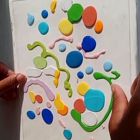 sharecestudios on Instagram: Glass scraper allways had thr coolest results for color blending. 😊 #colorinspo #colorpalette #satisfyingvideo #artvideo #artprocess… Mixed Media Art Techniques, Painting Videos, Color Inspo, Process Art, Painting Process, Color Blending, Polymer Clay Crafts, Art Education, Art Techniques