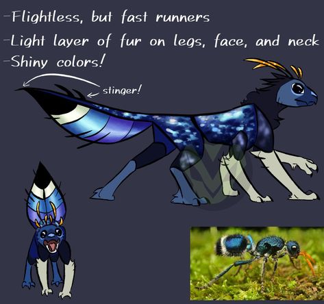 Suggested by puppyenergy on Tumblr. Comment if you want me to design another insect/arthropod dragon Insect Dragon Art, Insect Monster Concept Art, Bug Fursona, Insect Oc, Insect Dragon, Fantasy Insect, Bug Dragon, Species Ideas, Alien Animals