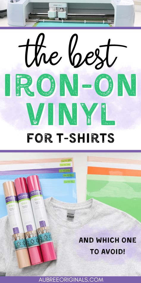 the best iron on vinyl for t shirts and which brand to avoid