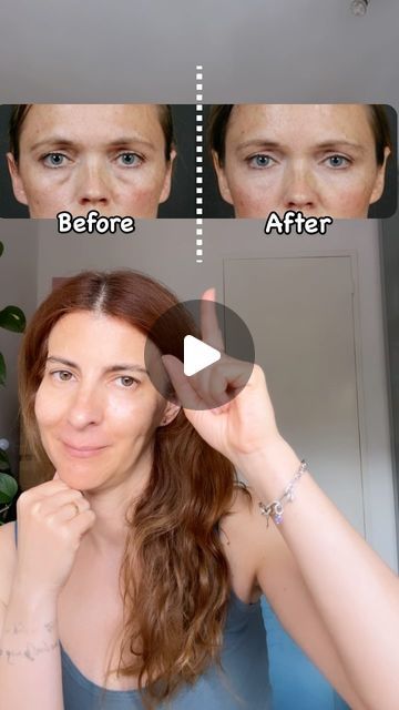 Eye Massage For Tired Eyes, Face Yoga Eyes, Skin Tightening Exercises, Tired Face, Makeup Removal Tips, Diy Facials, Eye Massage, Facial Massage Routine, Yoga Massage