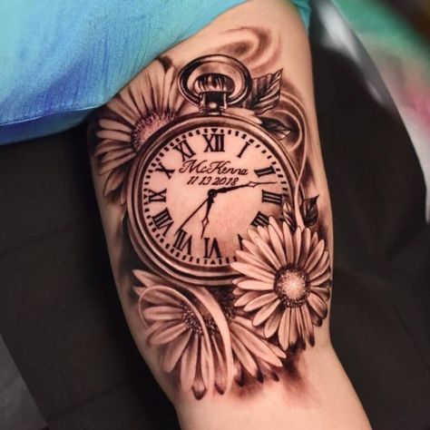 Stop Watch Tattoo, Pocket Watch Tattoo Design, Clock Tattoos, Lotusblume Tattoo, Watch Tattoo Design, Pocket Watch Tattoos, Watch Tattoo, Clock Tattoo Design, Pocket Watch Tattoo