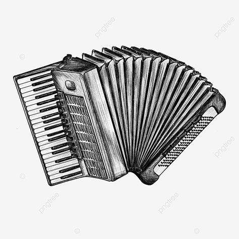 vintage sketch accordion Accordion Tattoo Design, Accordion Drawing, Harmonica Tattoo, Accordion Instrument, Piano Accordion, Instruments Art, Baby Illustration, Musical Instrument, Art Activities