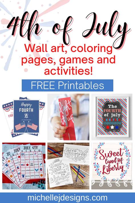 4th Of July Printables, Printable Ideas, Printables Free, Craft Inspiration, Fourth Of July, Holiday Crafts, Some Fun, Spring Time, Diy Clothes