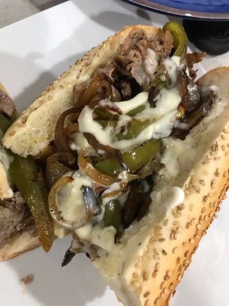 Philly Cheese Steaks – Jewtalian's Recipes Canned Cheese, Cheese Wiz, Philly Cheese Steaks, Philly Steak Sandwich, Philadelphia Cheesesteak, Cheese Steaks, Philly Steak, Cheese Steak Sandwich, Cheese Steak