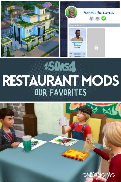 Here, we have collected the best Sims 4 restaurant mods and created the overview below. Let us know if you think that we’ve missed any noteworthy restaurant mod. Don’t forget that most of the mods included in this list require the Dine Out EP. Dine Out Mod Sims 4, Sims 4 Dine Out Mods, Sims 4 Mod Manager, Sims 4 Restaurant Mod, Sims 4 Dine Out, Sims 4 Restaurant Menu Cc, The Sims 4 Restaurant Cc, Sims 4 Dine Out Cc, Sims 4 Hotel Mod