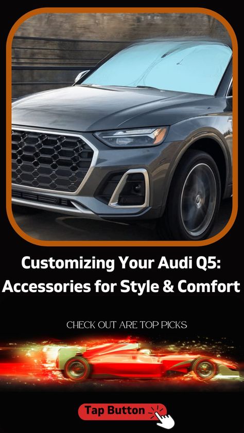 If you're an Audi Q5 owner, you know the best way to make your ride even cooler is with a few accessories. Check out our list of the top Audi Q5 accessories that will take your car to the next level! Audi Q 5, Audi Accessories, Audi Q, Audi Q5, Automotive Accessories, Next Level, Audi, The Next