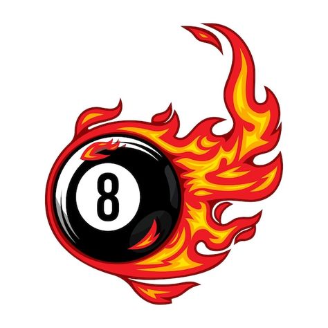 Vector billiard ball number eight fire l... | Premium Vector #Freepik #vector #billiards-logo #8-ball #tatoo-design #billiard How To Draw Anything, Tshirt Graphics, Intarsia Wood Patterns, Dope Wallpaper Iphone, Cricut Projects Easy, 8 Ball Pool, Logo Silhouette, Fire Logo, Billiard Ball