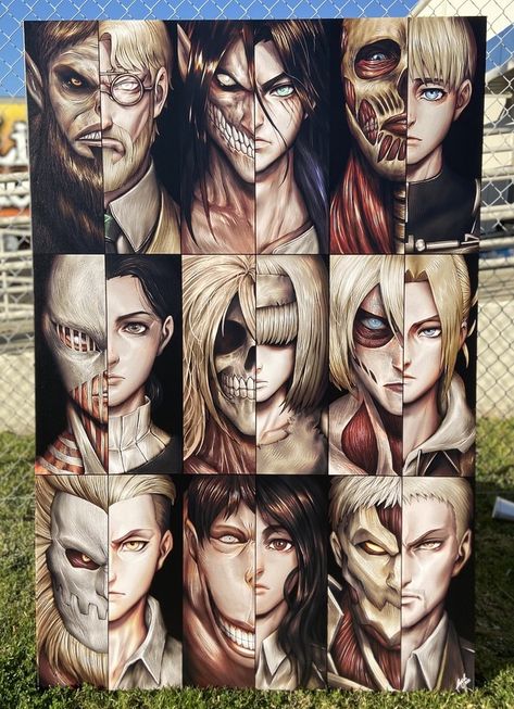 Aot Titans, Titan Shifter, Attack On Titan Tattoo, Attack On Titan Series, Eren Aot, Image Spiderman, Titans Anime, Attack On Titan Funny, Attack On Titan Fanart