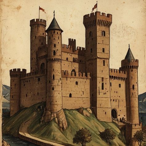 Medieval Life. Towns, Villages and Castles. (CastleLore) 🏰🕰️📜 If you want to read more about Middle Ages, click the link in our bio! (castlelore.com) 📖🔗 #middleages #medievalhistory #medieval #europeanhistory #culturallegacy #castle #castles #medievaltimes #medievallife #feudalism #knights #knight #nobile #medievaltown #medievalvillage #medievalsociety #castlephotography #medievaleurope #castlesofinstagram #historylovers #middleageshistory #historyofeurope #medieval #drawing #olddrawings #v... Medieval Drawing, Middle Ages History, London Castles, Medieval England, Medieval Life, Medieval Times, Medieval History, European History, Medieval Town