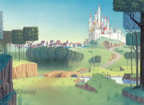 Animation Backgrounds - Album on Imgur Sleeping Beauty Art, Castle Background, Walt Disney Characters, Disney Characters Wallpaper, Disney Wallpapers, Room Boxes, Sleeping Beauty Castle, Disney Background, Beauty Background