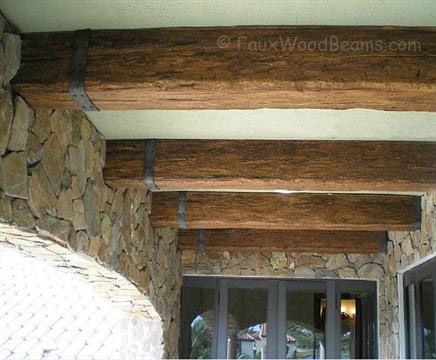 Fake Beam, Fieldstone Fireplace, Cedar Beams, Fireplace Rustic, Faux Ceiling Beams, Faux Beams, Faux Wood Beams, Wood Beam Ceiling, Rustic Farmhouse Style