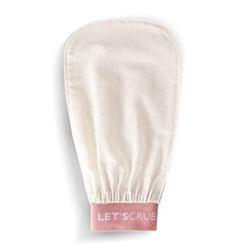 LET’SCRUB Deep Exfoliating Mitt Body Scrub - Dead Skin Remover Microdermabrasion at Home Exfoliating Gloves Kessa Hammam Scrubbing, Perfect for Spray Tan Removal or Keratosis Pilaris, Body Care Kit for Women & Men, Made of 100% Floss Silk Fiber Spray Tan Removal, Microdermabrasion At Home, Exfoliating Mitt, Deep Exfoliation, Tan Removal, Prevent Ingrown Hairs, Silk Fiber, Keratosis Pilaris, Exfoliating Gloves