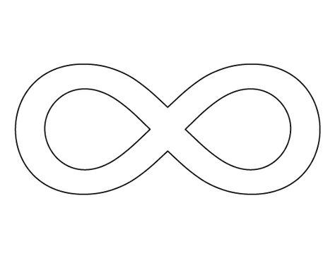 Infinity symbol pattern. Use the printable outline for crafts, creating stencils, scrapbooking, and more. Free PDF template to download and print at http://patternuniverse.com/download/infinity-symbol-pattern/ Lipstick Logo, String Art Patterns Templates, Printable String Art Patterns, String Art Templates, Tattoo Templates, Transfer Sheets, Art Templates, Silhouette Template, String Art Patterns