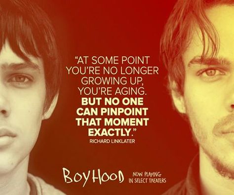 Boyhood movie Boyhood Movie, Movie Reels, Book People, Movie Lines, Love Me Quotes, Alter Ego, Jokes Quotes, Great Movies, Music Tv