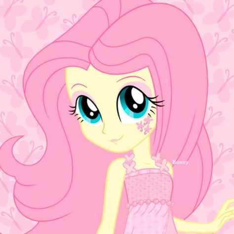 Fluttershy Fluttershy Icon, Fluttershy Human, Mlp Fluttershy, Flutter Shy, Mlp Icons, My Little Pony Twilight, My Little Pony Wallpaper, Mlp Equestria Girls, My Little Pony Equestria