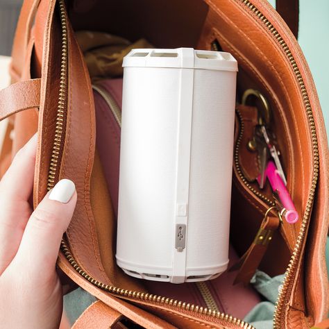 When all you need are the essentials. Our understated version of the original Scentsy Go delivers everything you need for fragrance on the go: great fragrance output in a simple design — portable, compact and cordless. Solid white with white band, sits at 5.5” tall. Use with up to two Scentsy Pods. Scentsy Go, Skin Insect Repellent, Scentsy Pods, Scentsy Fall, Countryside Vacation, Budget Holidays, Spa Vacation, Toddler Travel, Island Holiday