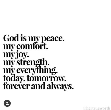 God 1st, My Strength, Spiritual Words, My Everything, Inspirational Bible Quotes, Bible Quotes Prayer, Biblical Quotes, Positive Self Affirmations, Happy Words