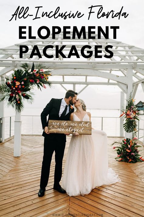 Tampa Wedding Venue, Elopement Party, All Inclusive Wedding Packages, Micro Weddings, Elopement Packages, Florida Wedding Venues, Wedding Venues Beach, Destination Wedding Locations, Elopement Wedding