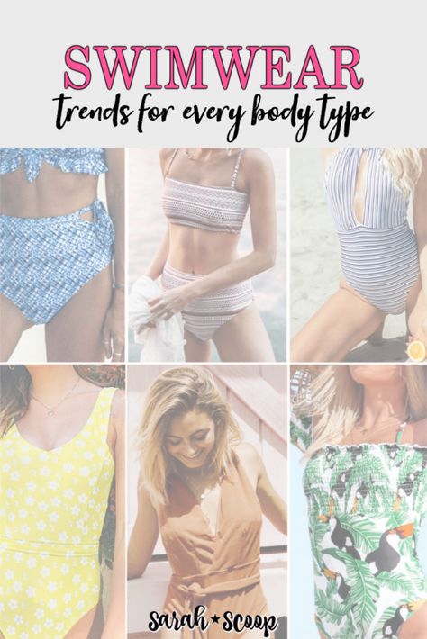 6 Flattering Swimwear Trends You Need to Try - Sarah Scoop Flattering Swimwear, High Cut Swimsuit, Flattering Swimsuits, Swimsuit Trends, Trendy Swimsuits, Perfect Swimsuit, Swimwear Trends, Fashion Articles, Cut Out Swimsuits