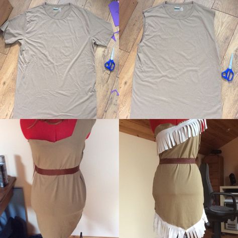 Diy Pochantas Costume, Pocahontas Diy Costume, Indian Halloween Costume For Women, Princess Half Marathon Costumes, Pocahontas Dress, Frozen Costume Adult, Mickey Mouse Costume, Tinker Bell Costume, Hallowen Ideas