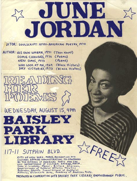 June Jordan Poems, Jordan Peterson Book List, June Jordan, Vintage African American Ads, Black August, Teen Novels, Vintage Ebony Magazine Covers, African American Literature, American Poetry