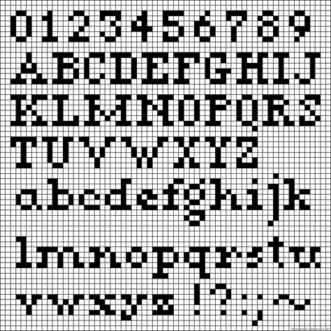 Alpha Bracelet Letters, Alpha Pattern Numbers, Letters Alpha Pattern, Alpha Patterns Alphabet, Pixel Art Letters Fonts, Alpha Pattern Alphabet, Pix Brix Templates, Pixel Alphabet, Crochet Letters Pattern