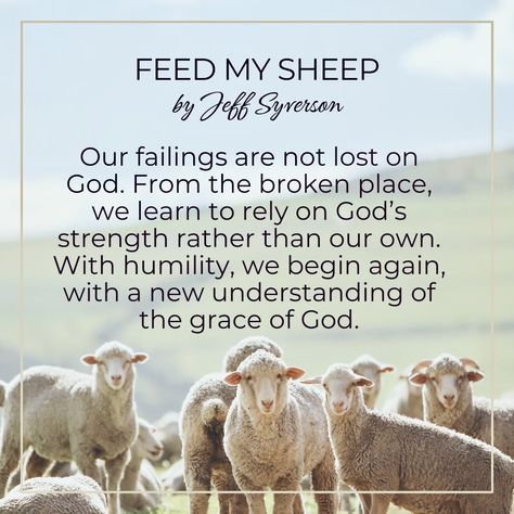 Feed My Sheep Feed My Sheep, Worship Quotes, Gods Strength, 2 Samuel, Proverbs 16, Scripture Reading, New Testament, Jesus Quotes, Jesus Loves