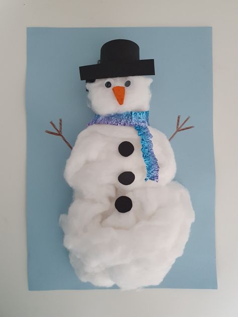 Snowman Craft For Kids, Childrens Christmas Cards, Christmas Fair Ideas, Snowman Craft, Snowman Christmas Cards, Snowman Cards, Art Album, Wool Art, Childrens Christmas