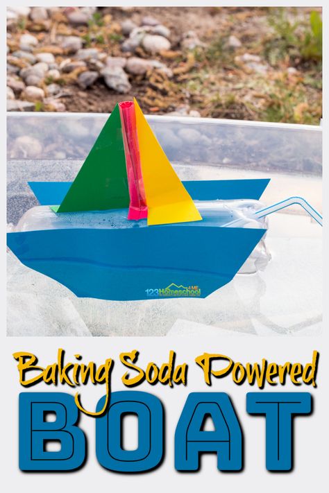 Transportation Science, Baking Soda Experiments, Summer Science Experiments, Science Experiments Kids Preschool, Transportation Preschool Activities, Science For Toddlers, Baking Soda And Vinegar, Transportation Activities, Simple Baking