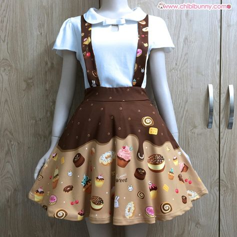 Anting Manik, Harajuku Fashion Street, Unicorn Dress, Kawaii Dress, Kawaii Fashion Outfits, Wattpad Covers, Little Outfits, Style Skirt, Kawaii Clothes