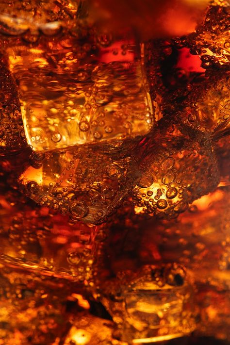 Cold carbonated drink over ice cubes in a glass close up  | premium image by rawpixel.com / Jira Abstract Bubbles, Bubble Game, Bubble Games, Soda Drink, Backgrounds Templates, Bubbles Wallpaper, Trending Images, Food Wallpaper, Space Cat