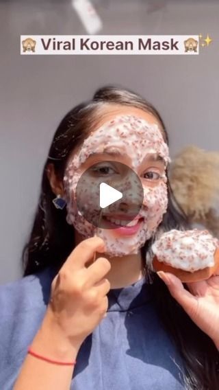 GlowGlamourGlimmer on Instagram: "✨Making a DIY mask using flax seeds, rice flour, and water is a natural and effective way to nourish and cleanse your skin. Here’s how you can make it:

### Ingredients:
- **Flax Seeds**: 1 tablespoon
- **Rice Flour**: 1 tablespoon
- **Water**: 2-3 tablespoons (enough to make a paste)

### Instructions:
1. **Grind Flax Seeds**: Start by grinding the flax seeds into a fine powder using a grinder or mortar and pestle. Flax seeds contain omega-3 fatty acids and antioxidants that are beneficial for the skin.
 
2. **Mix Ingredients**: In a small bowl, combine the ground flax seeds with rice flour.

3. **Add Water**: Gradually add water to the mixture and stir well to form a smooth paste. Adjust the amount of water to achieve a spreadable consistency.

4. **Appl Rice Face Mask, Flex Seed, Pimple Free Skin, Korean Face Mask, Natural Mask, Rice Powder, Celebrity Skin, Glowing Face, Diy Skincare