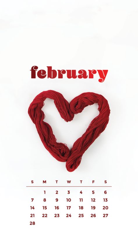 Free Download: February 2021 Calendar Wallpaper - WeCrochet Staff Blog Free Monthly Calendar, 2021 Wallpaper, Calendar Background, Blank Background, Calendar Download, Full Size Photo, February 6th, Calendar Wallpaper, 2021 Calendar