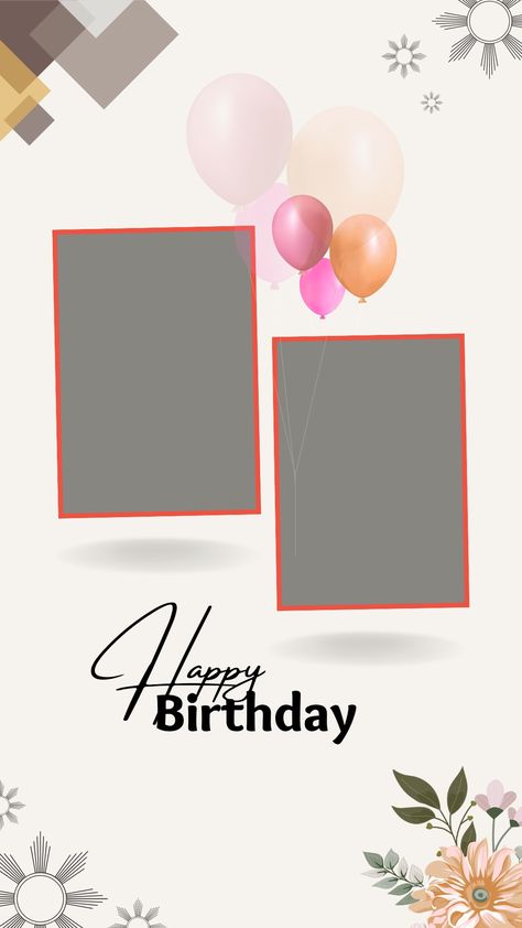 Happy Birthday Square Frame, Birthday Flyer Design Background, Happy Birthday My Hubby, Birthday Stories, Happy Birthday Icons, Birthday Background Design, Happy Pongal, Birthday Banner Background, Birthday Wishes Greetings