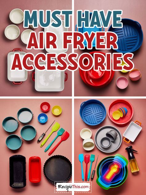 Must Have Air Fryer Accessories Air Fryer Accessories Products, Air Fryer Wings, Philips Air Fryer, Air Fryer Accessories, The Best Air Fryer, Air Fryer Fish, Best Air Fryer, Soup Maker, Airfryer Recipes