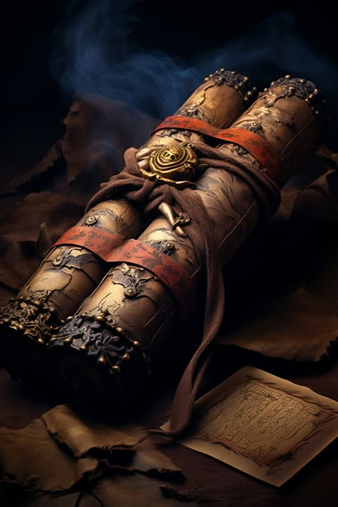 Spell Scrolls Dnd, Spell Scroll Art, Magic Scroll Fantasy Art, Ancient Scrolls Aesthetic, Dnd Scroll, Scroll Aesthetic, Wizard Aesthetic Dnd, Magical Scroll, Scrolls Aesthetic