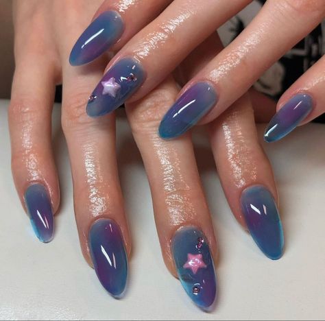 Long Cateye Nails, 2023 Nail, Her Nails, Pretty Gel Nails, Soft Nails, Jelly Nails, Minimalist Nails, Dream Nails, Fire Nails