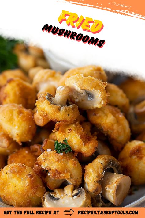 Discover the irresistible crunch of perfectly fried mushrooms! This savory snack is not only easy to prepare but also a delightful addition to any meal. Whether you're looking for a tasty appetizer, a fun party treat, or a unique side dish, these golden-brown mushrooms are sure to impress. Dive into a rich blend of flavors with each bite, and explore different seasoning options to customize your experience. Follow this step-by-step recipe for a deliciously crispy result that will leave everyone craving more. Perfect for casual gatherings Fried Mushrooms Recipe, Fried Mushroom Recipes, Unique Side Dishes, Veggie Fries, Vegetable Platter, Fried Mushrooms, Ultimate Comfort Food, Savory Snacks, Grilled Meat