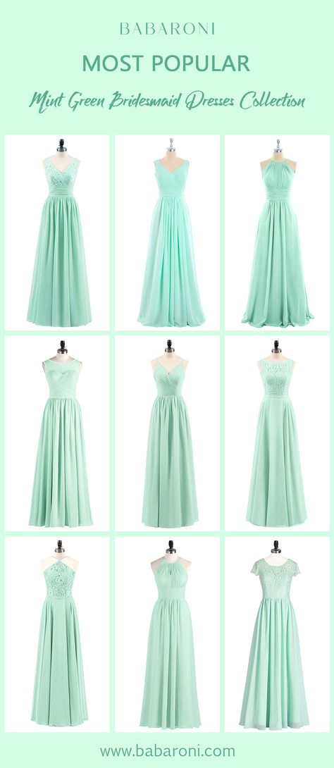 Green Bridesmaid Dresses Beach, Wedding Dress Sandals, Ice Blue Bridesmaid Dress, Wedding Dresses Vintage 20s, Mint Green Bridesmaids, Brides Maid Gown, Flowy Chiffon Dress, Mint Green Bridesmaid Dresses, Mint Bridesmaid