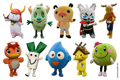 Japanese Mascot, Baseball Costumes, Pink Ninja, Creepy Animals, Horror Video Games, White Rabbits, Japanese Pop Culture, Japanese Candy, Mascot Character