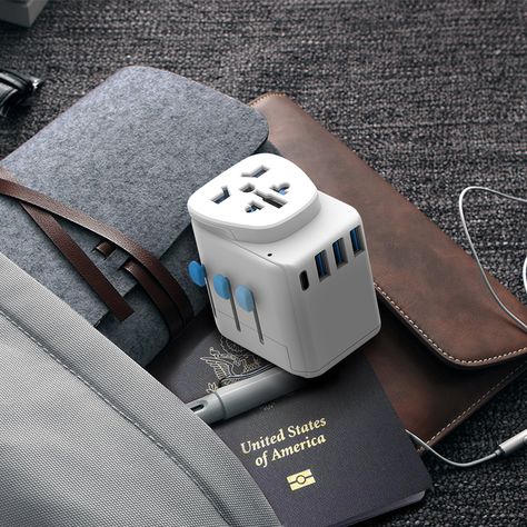 International Travel Adapter, Apple Laptop Macbook, Universal Travel Adapter, Universal Adapter, Medical Kit, Apple Laptop, Travel Adapter, Portable Power Bank, Beauty Devices