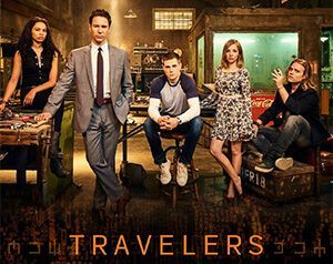 Travelers season 1 Series Online Free, Sci Fi Tv Shows, Series Poster, Tv Series To Watch, Sci Fi Series, Netflix Originals, Watch Tv Shows, Sci Fi Movies, Streaming Tv