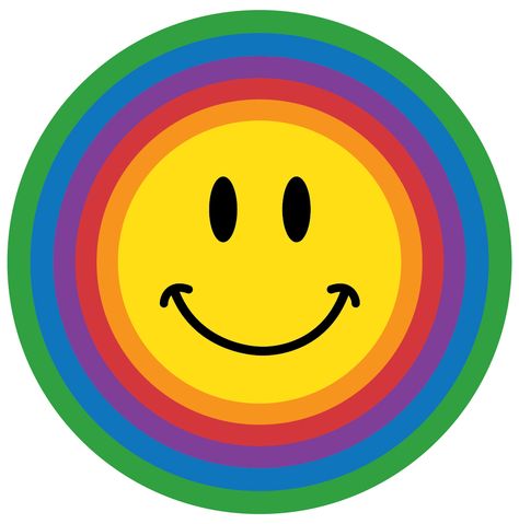 smiley faces | circle rainbow smiley face sad blue smiley face Smiley Face, Smiley, Circles, Rainbow